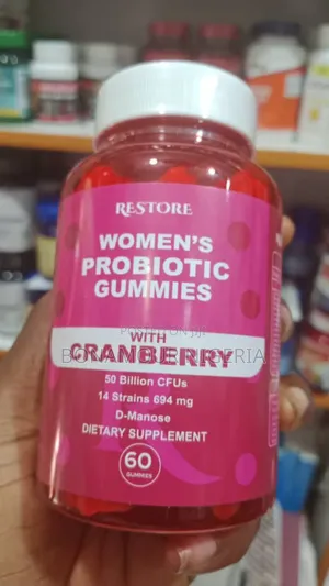 Restore Women's Probiotics Gummies With Cranberry X60