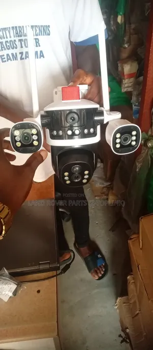 3 View CCTV Solar Camera V380-Pro