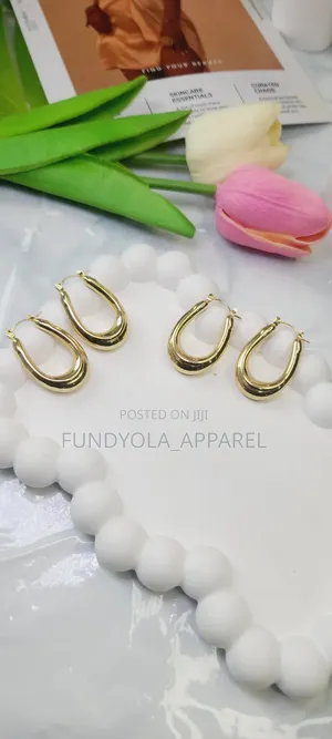 Fashionable Stainless Steel Earrings