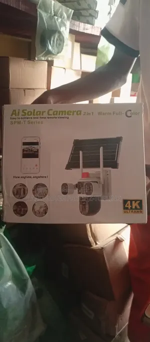 3 View CCTV Solar Camera V380-Pro