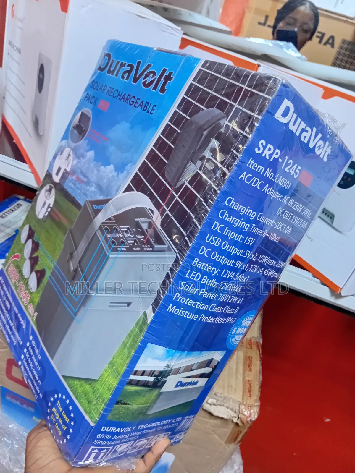 Solar Rechargeable Kit