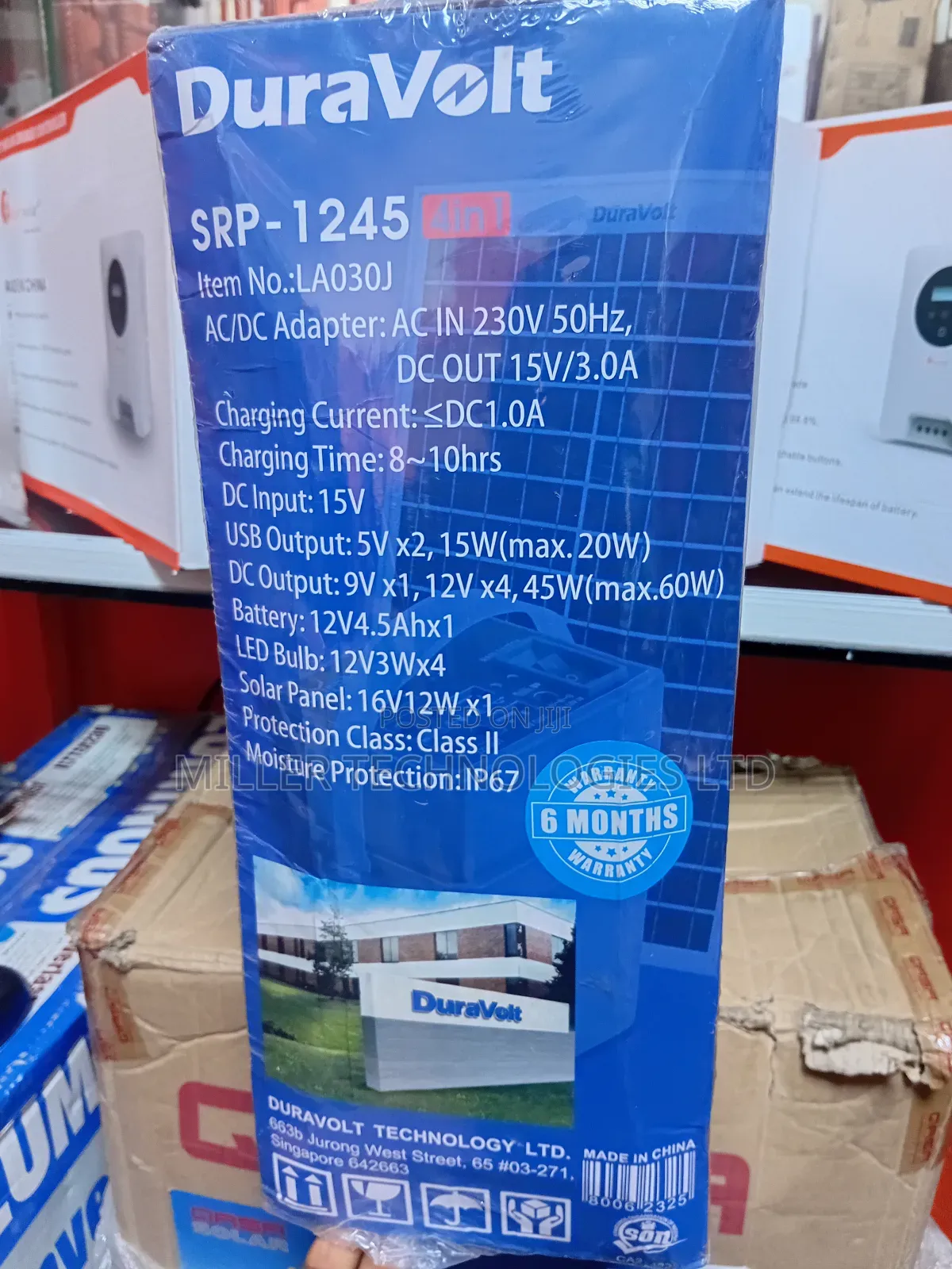 Solar Rechargeable Kit