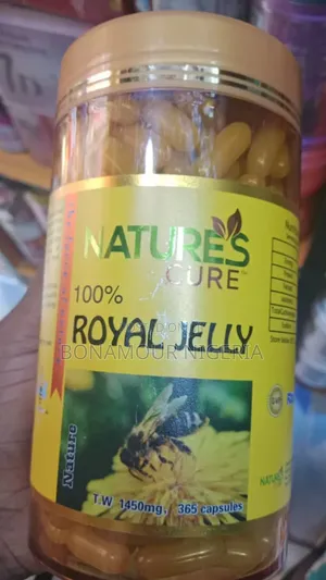Natures Cure Royal Jelly 1450mg X365 Caps