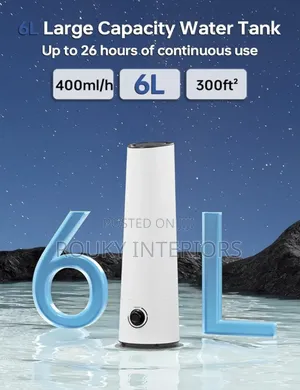 6l Ultrasonic Diffuser Large Capacity Water Tank