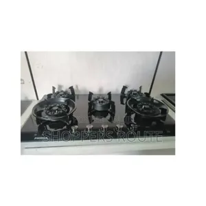 Phiima 5 Burner Glass Table Gas