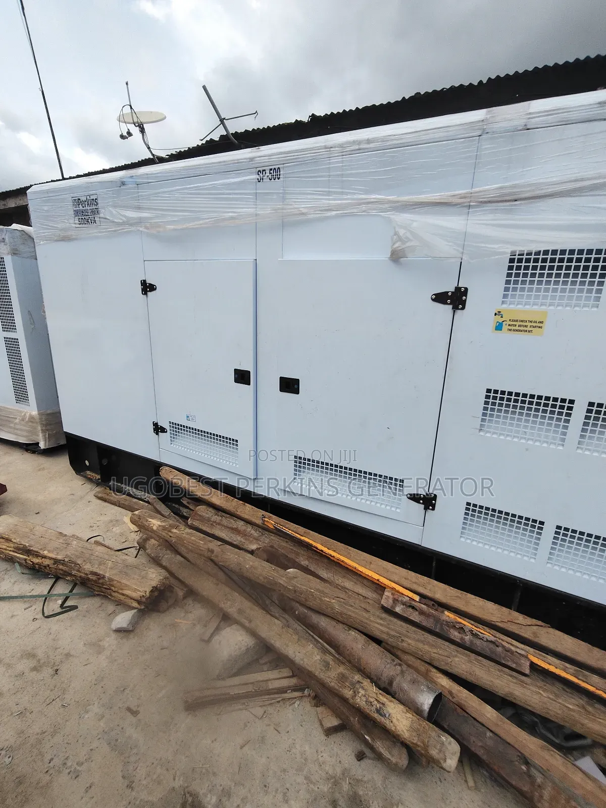 500kva Soundproof Perkins 100% Copper Coil Available Now