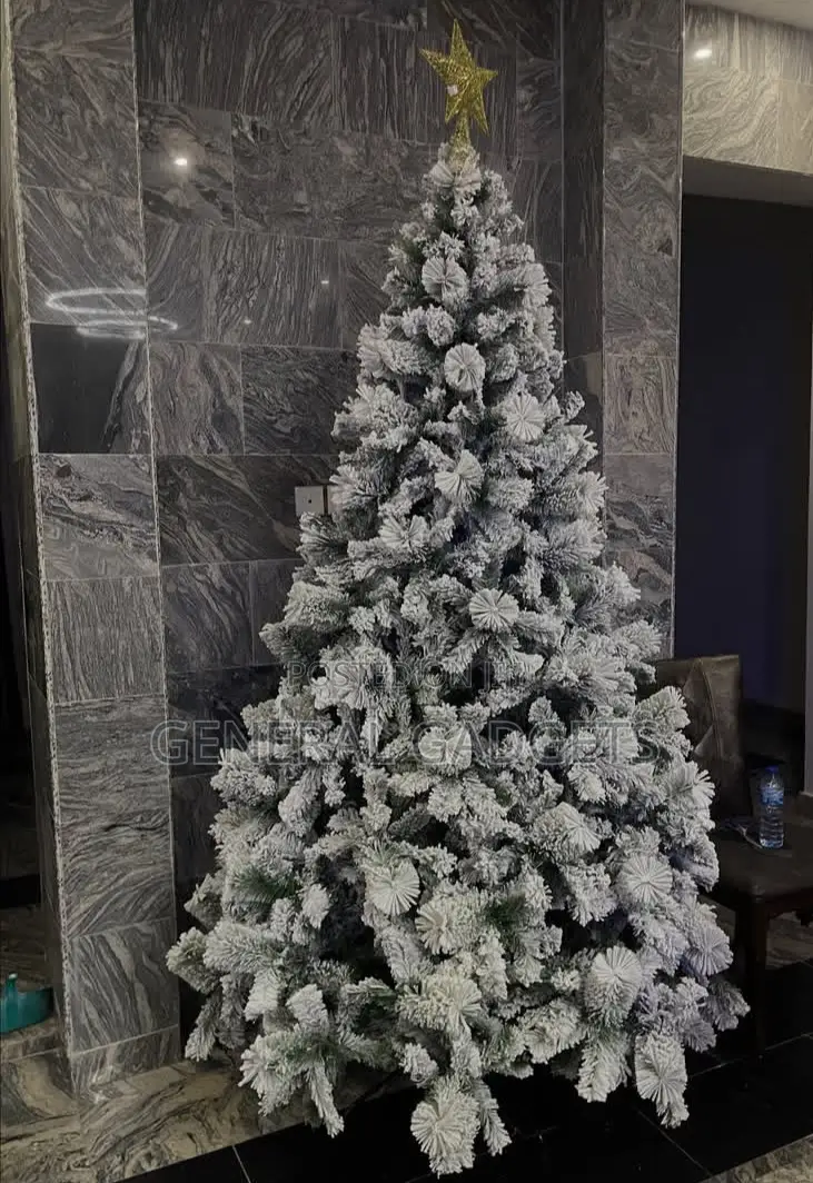Snow Flock Christmas Tree