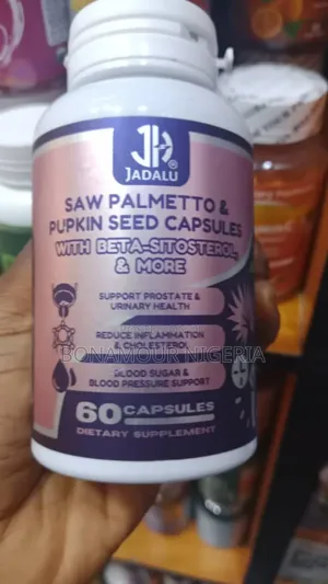 Jadalu Saw Palmetto Pupkin Seed X60 Caps