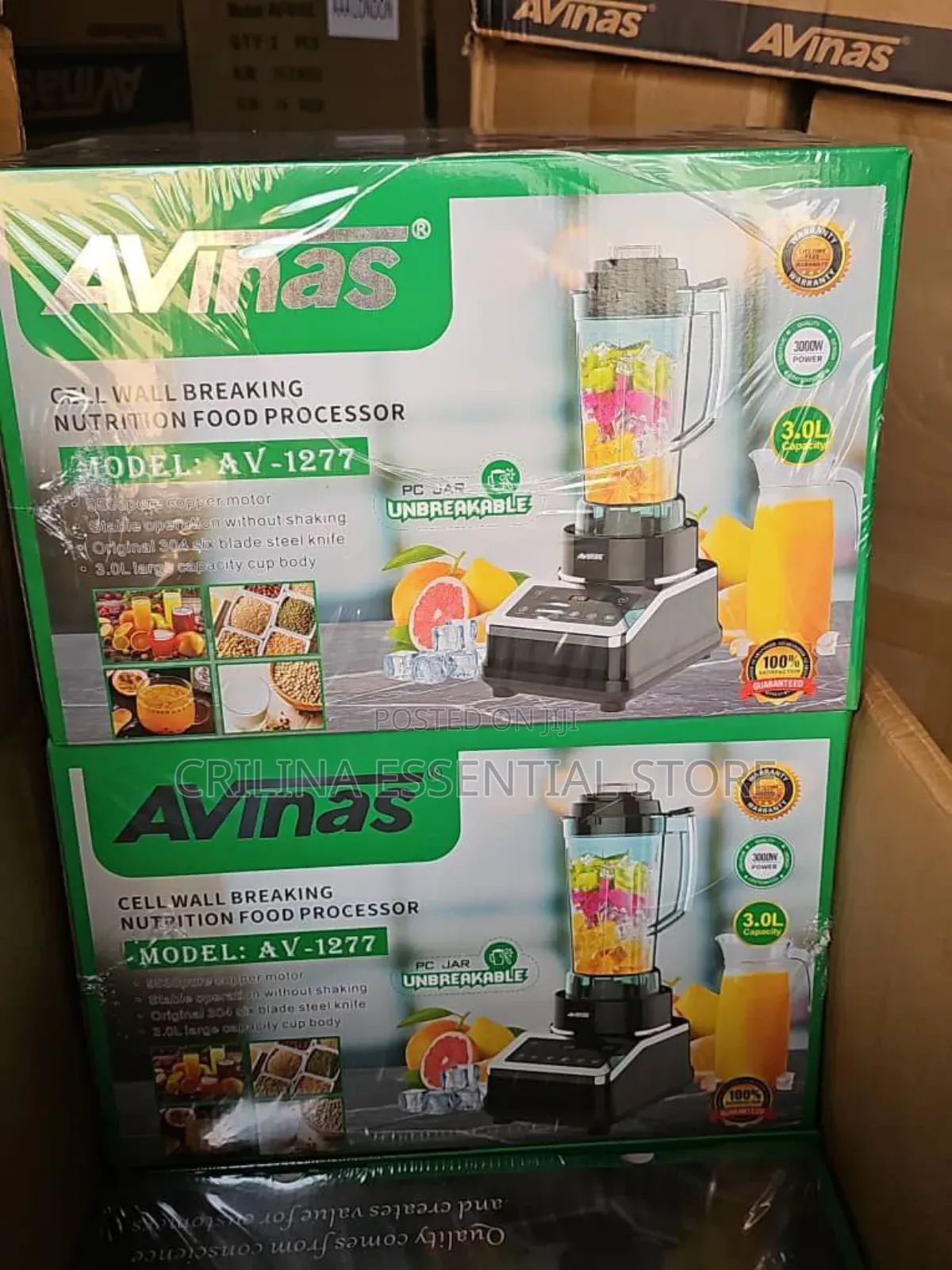 Avinas Cell Wall Breaking Blender 3litres