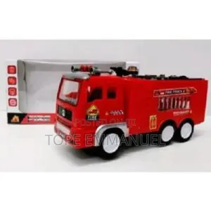 Fire Truck Toy for Kids With Flashing Lights and Sound
S