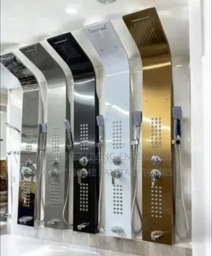 Multi-Function Shower Panel With Jets Handheld Wand