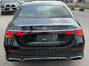 New Mercedes-Benz E350 2025 Black