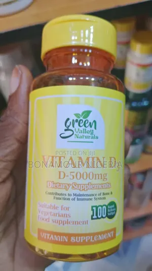 Green Valley Naturals Vitamin D3 5000mg X100 Softgels