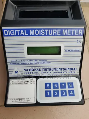 Moisture Meter for Soyabean and Sesame Seed. 2 in 1