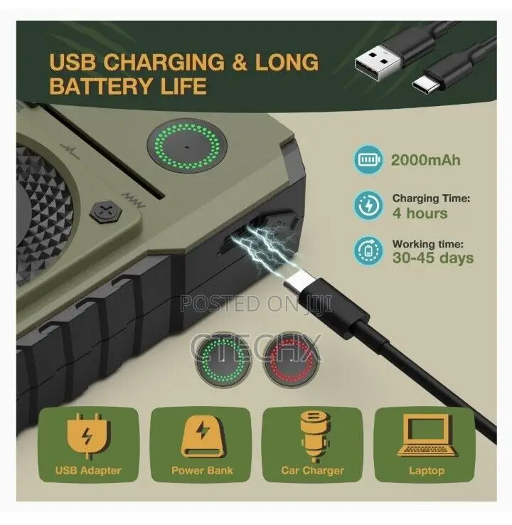 Automatic Ultrasonic Bark Control . U11 Anti Barking Device. 50 Ft