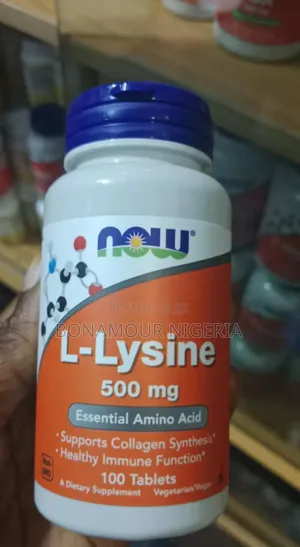Now L-Lysine 500mg X100 Tabs