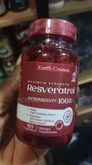 Earth's Creation Resveratrol 100mg X60 Caps