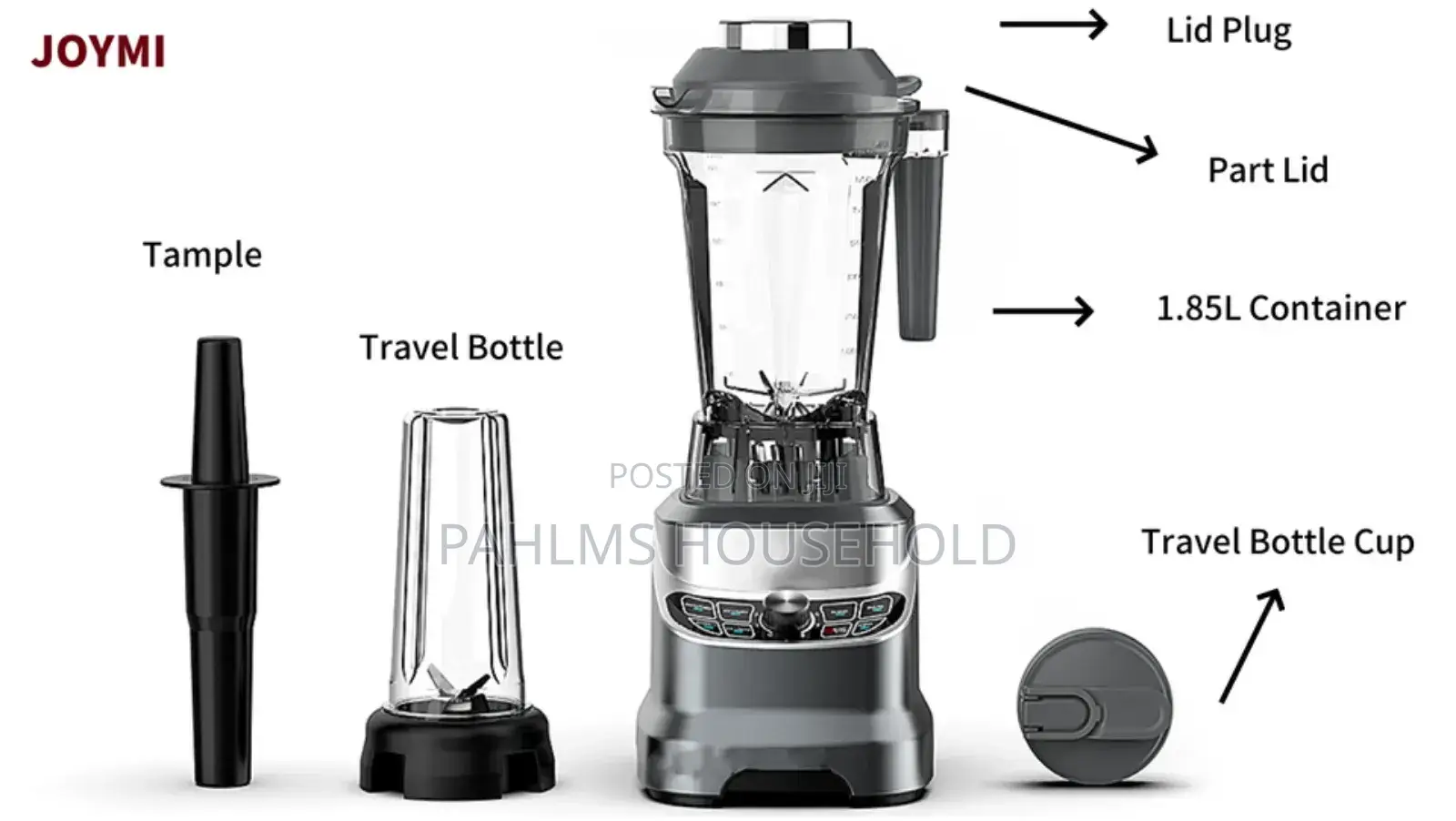 Amzchef Professional 2in1 Blender|Smoothie Maker