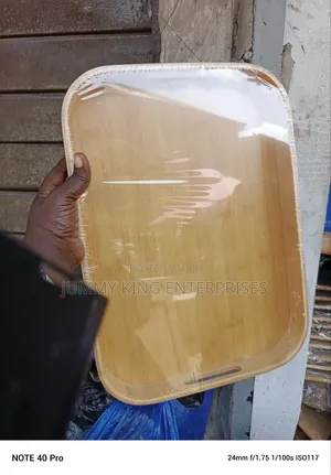 Wooden Design Serving Tray