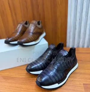 Pure Quality Luxury Men's Sneakers Berluti Well Banded Package