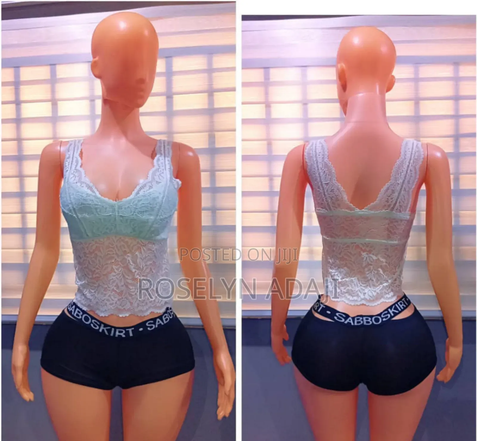 Thrift Bralettes – Lace Cotton