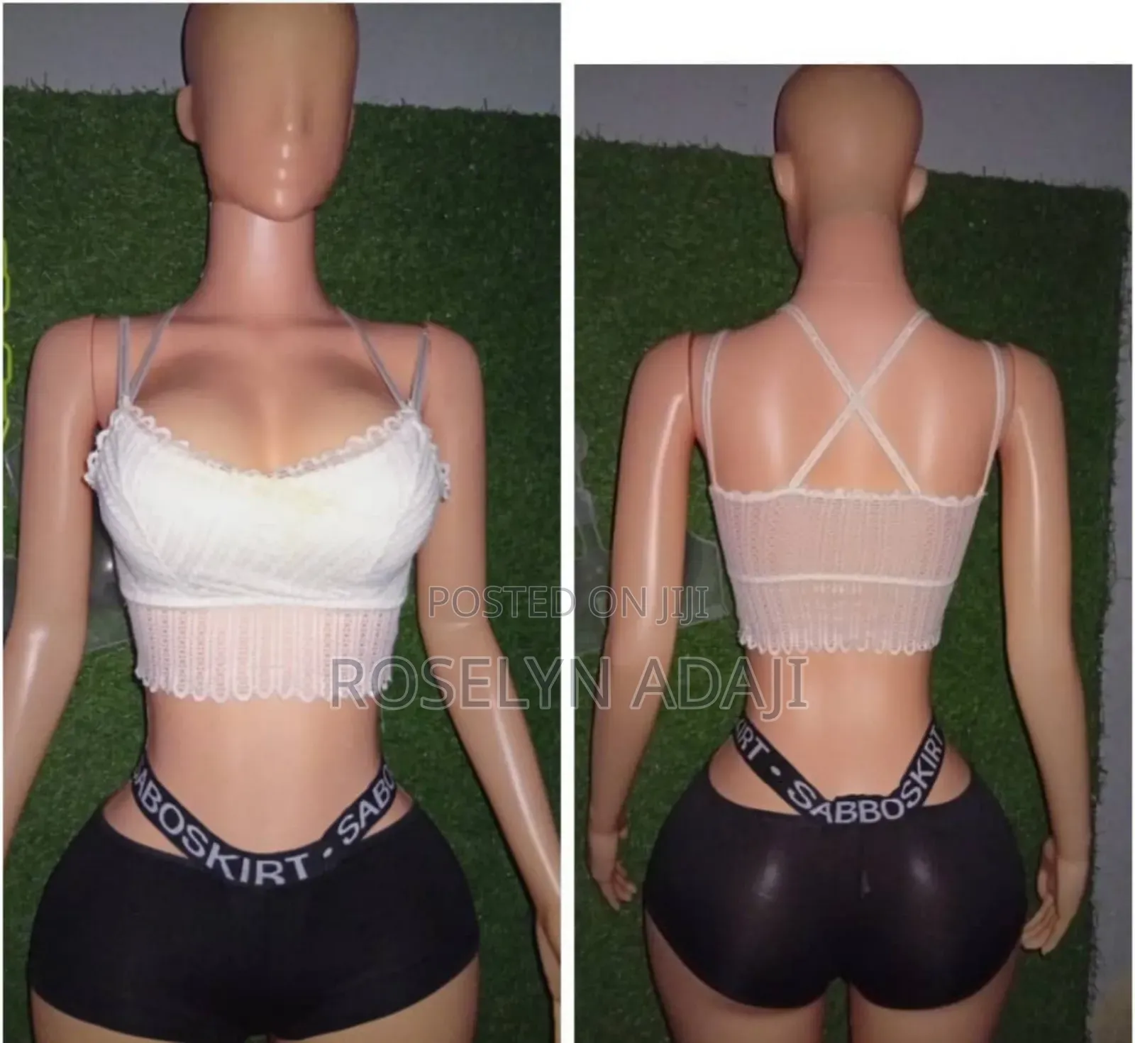 Thrift Bralettes – Lace Cotton
