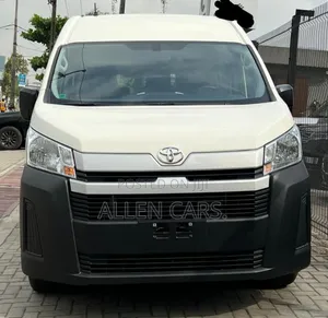 New Toyota HiAce 2025 White