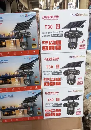 3 Lens Solar CCTV Cameras Is Available in Limited Stock Order