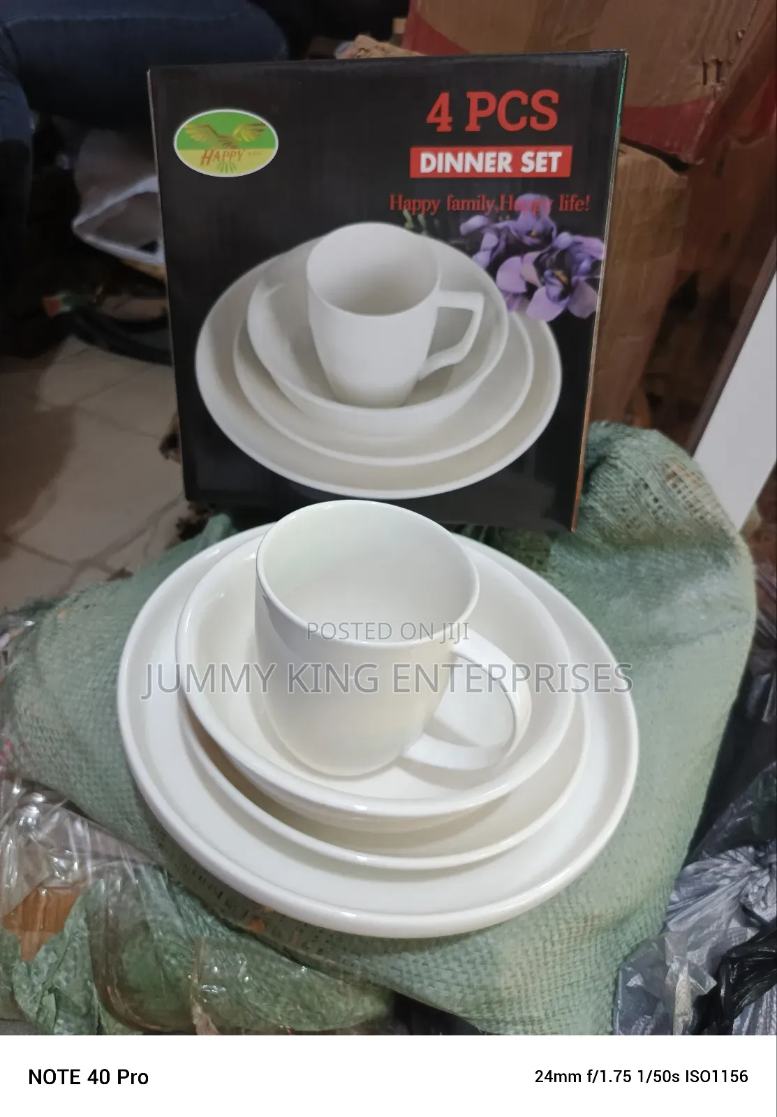 Lovely Quality Dinner Set (4 Pieces)