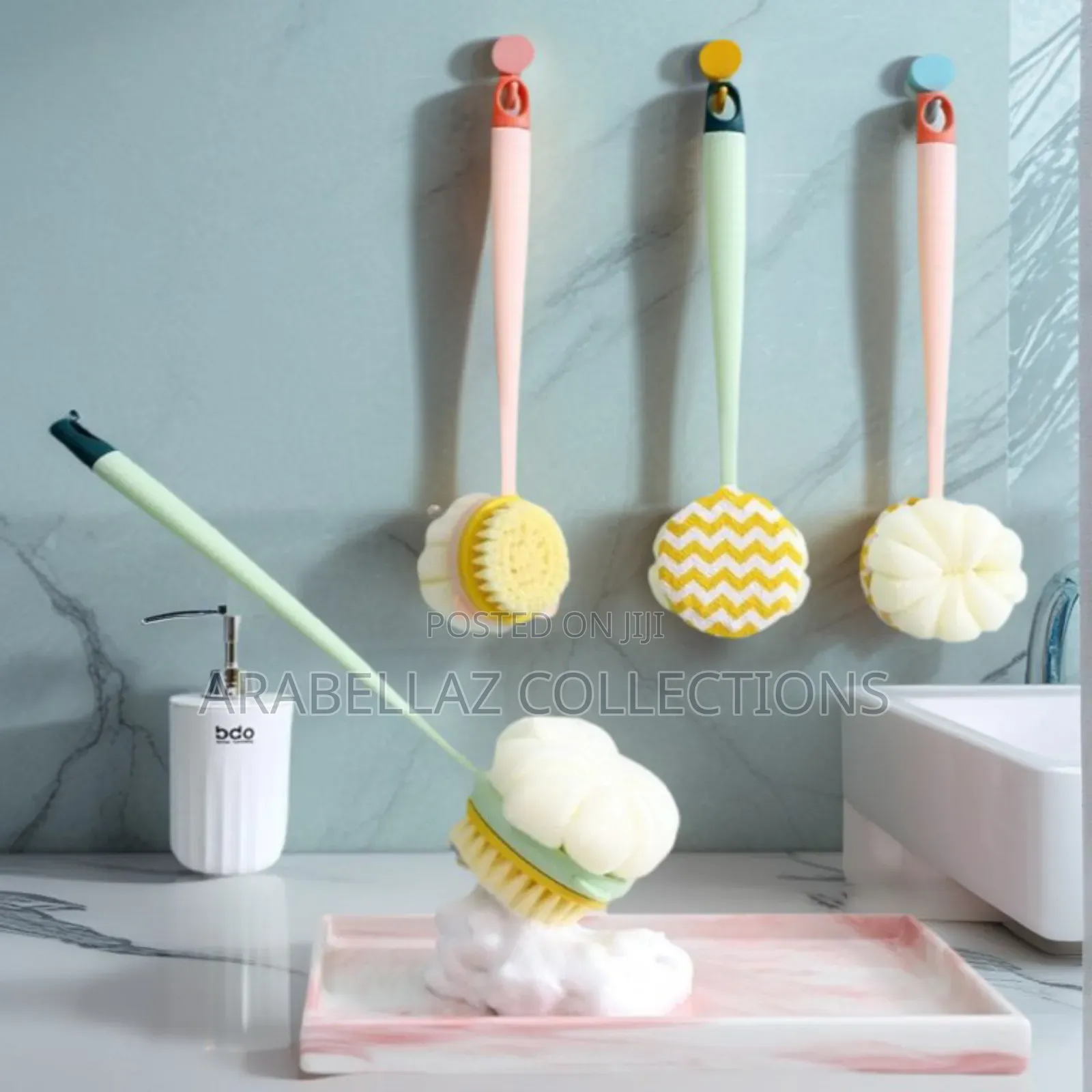 2in1 Shower Brush
Shower Brush/Scrub