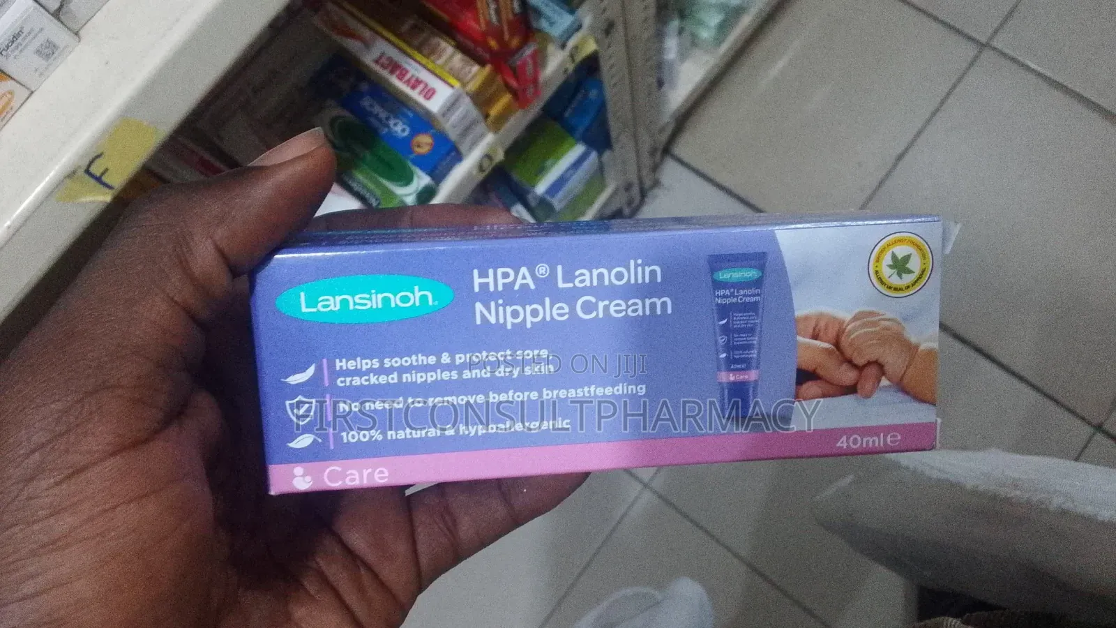 Lanisnoh Hpa Lanolin Nipple Cream 40ml