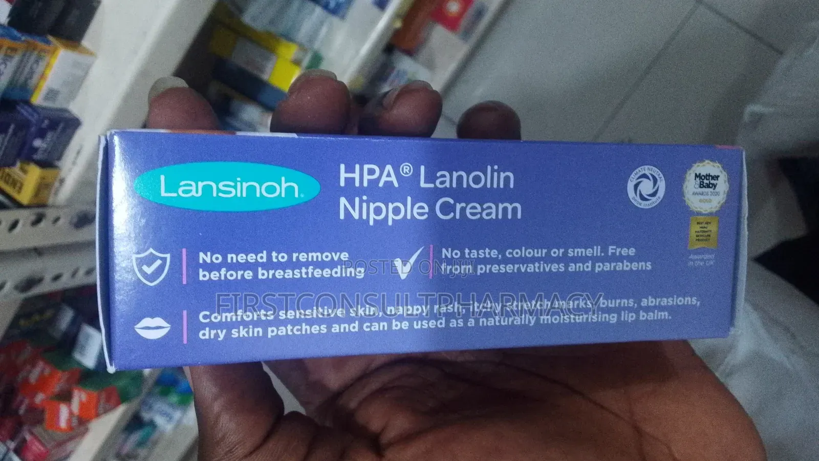Lanisnoh Hpa Lanolin Nipple Cream 40ml