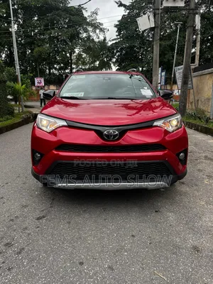 Toyota RAV4 SE AWD (2.5L 4cyl 6A) 2016 Red