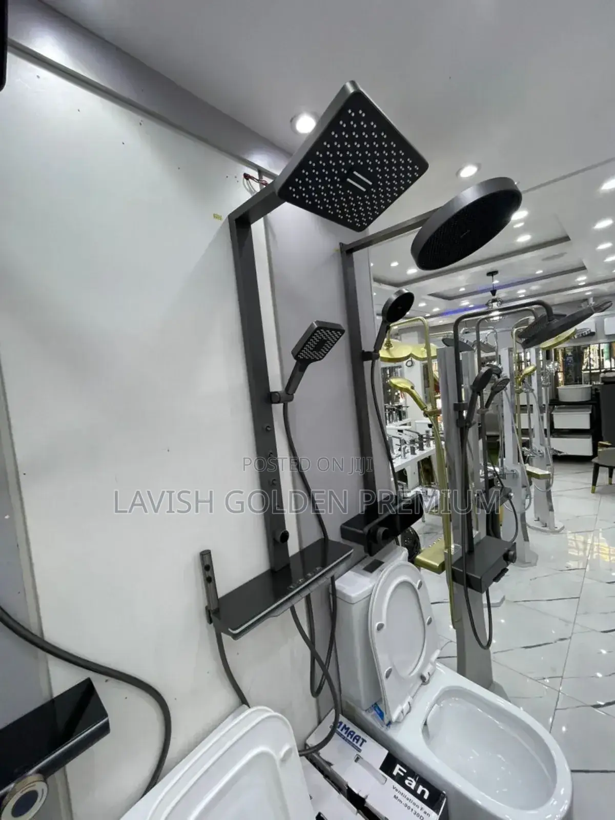 Executive Piano Shower Set