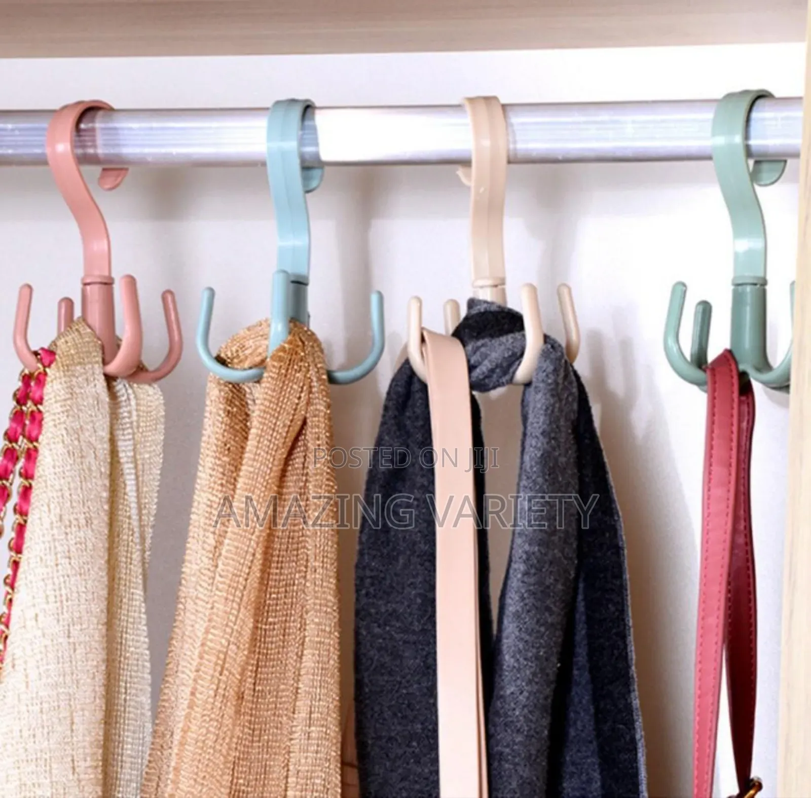 3600 Rotable Multi Purpose Hanger Rack X10pcs