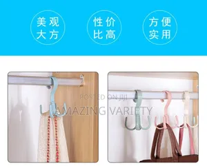 3600 Rotable Multi Purpose Hanger Rack X10pcs