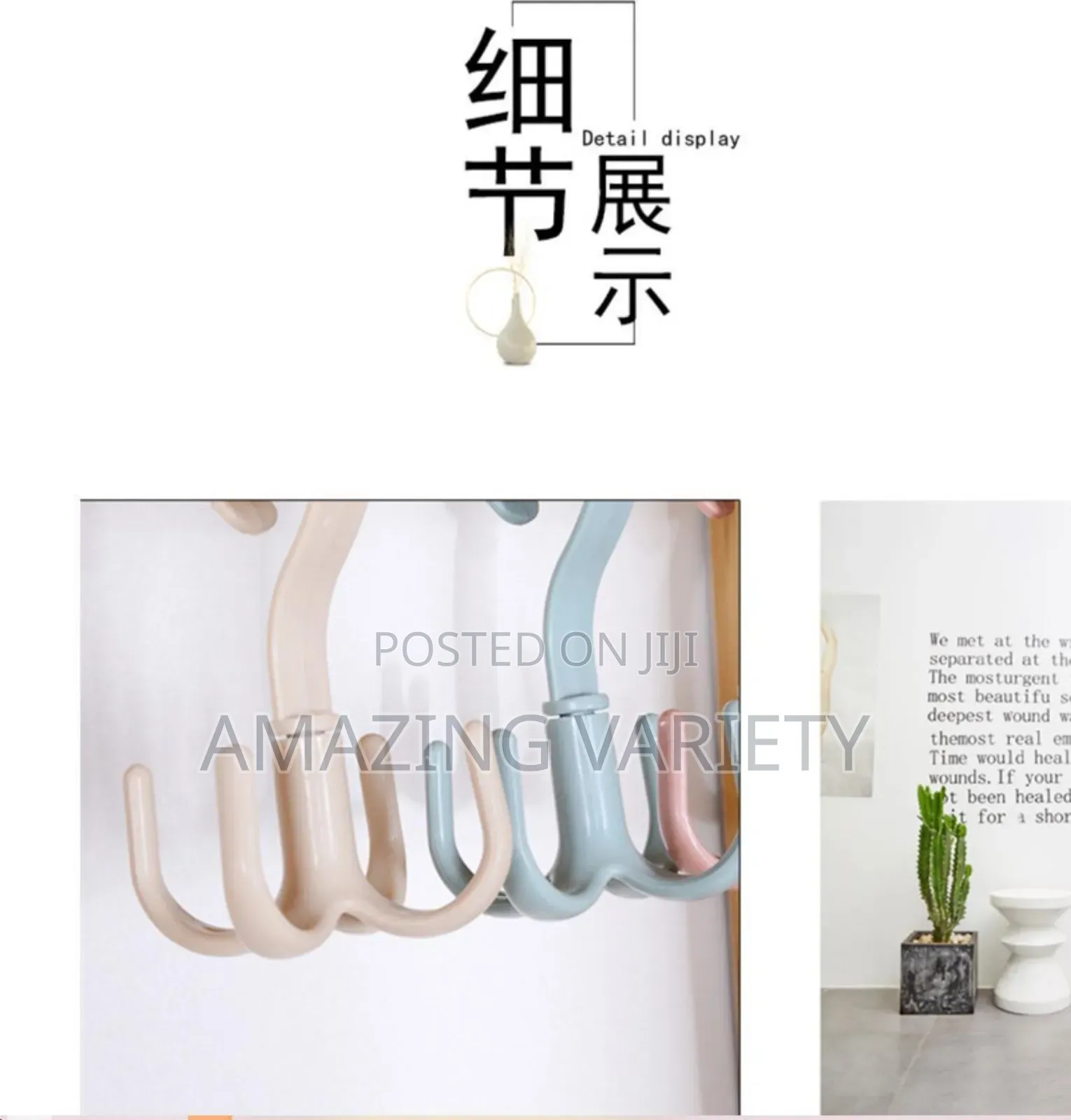 3600 Rotable Multi Purpose Hanger Rack X10pcs