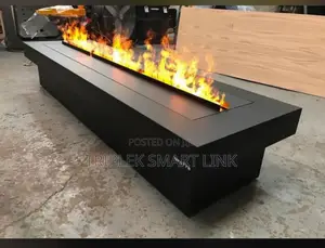 Luxury 3d Water Vapor Electric Multi Colour RGB Fireplace Humidifier