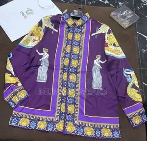 Luxury Versace Shirt S-3xl Available Purple