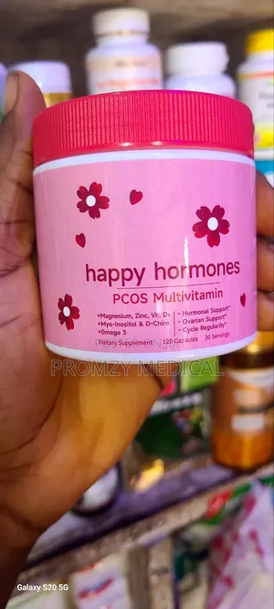 Happy Hormones Pcos Multivitamin With Magnesium, Inositol, Vitamin D3_