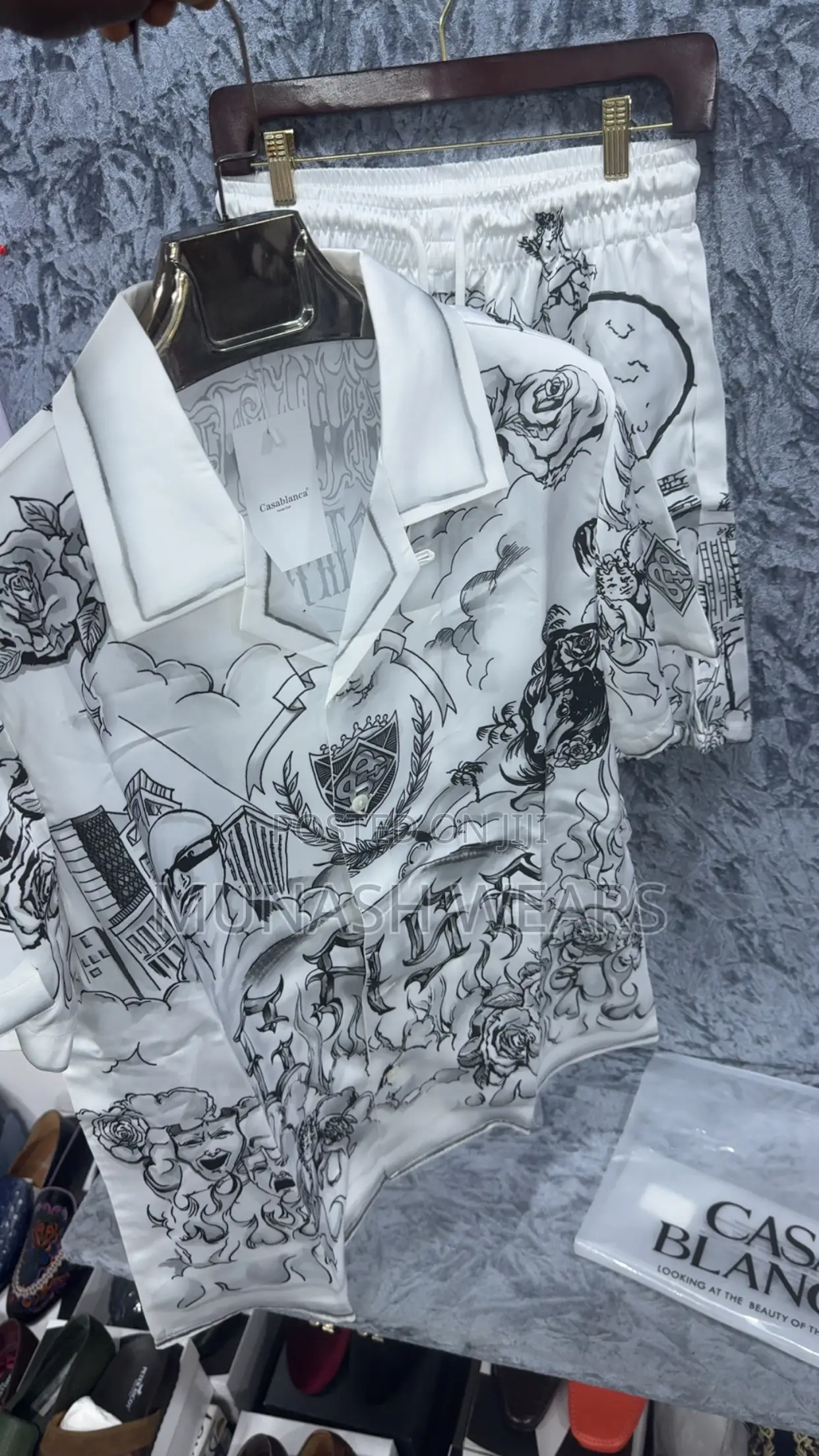 Luxury Casablanca Up And Down Short