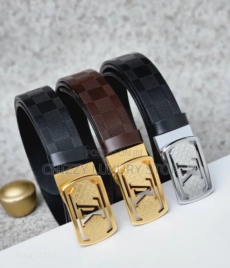 High Quality Luxury Men Genuine Leather Belts