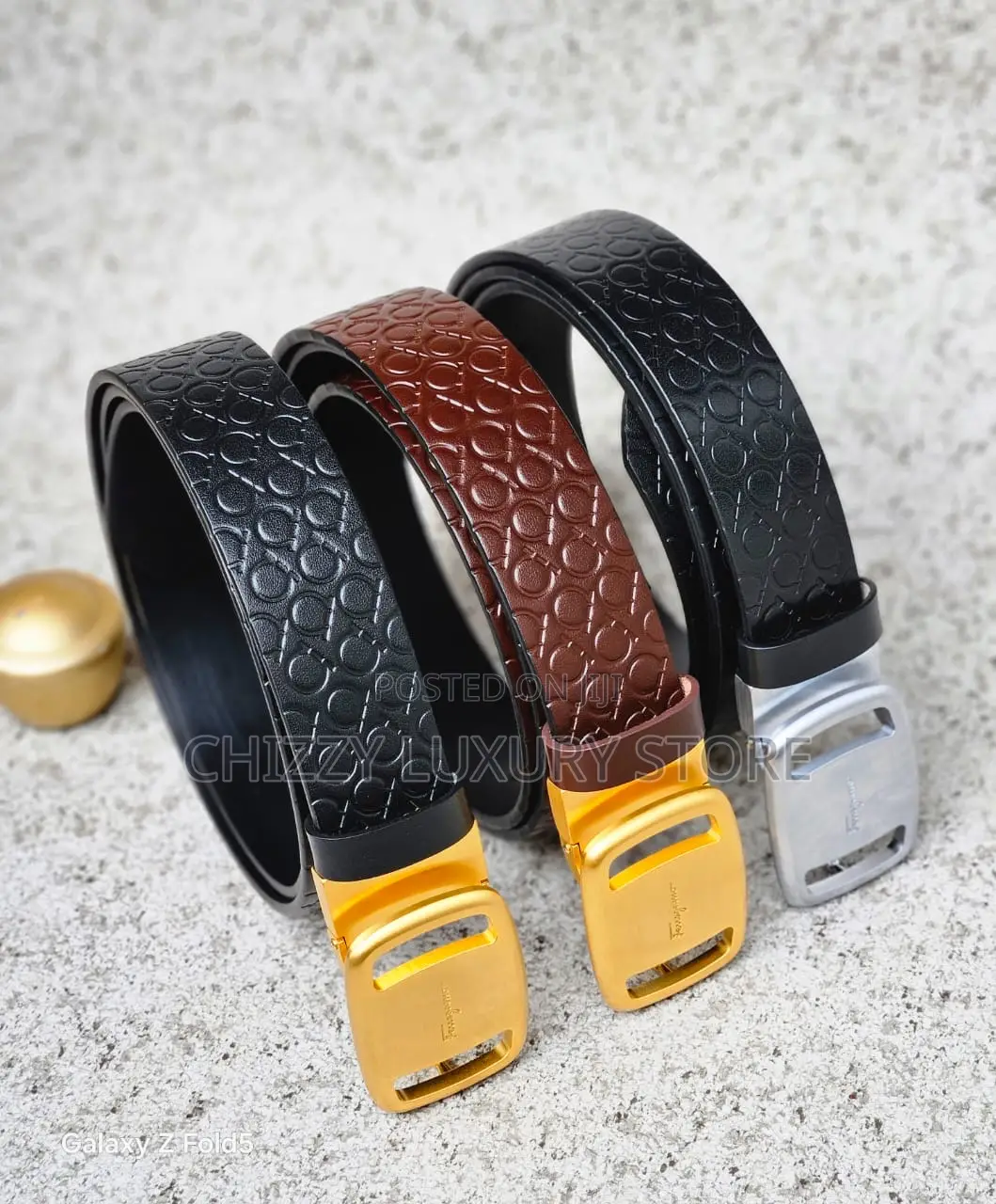 High Quality Luxury Men Genuine Leather Belts
