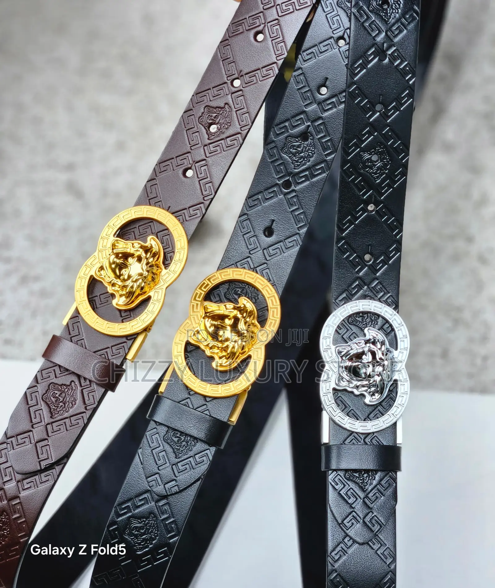 High Quality Luxury Men Genuine Leather Belts