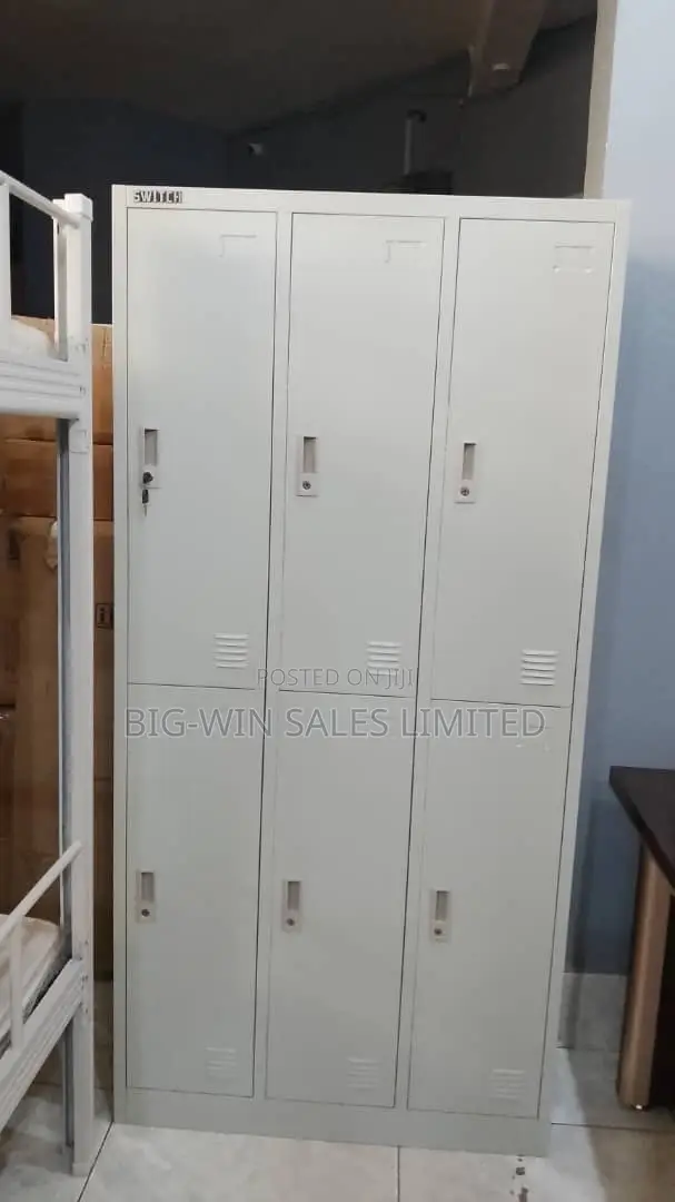 6-Door Wardrobe Locker