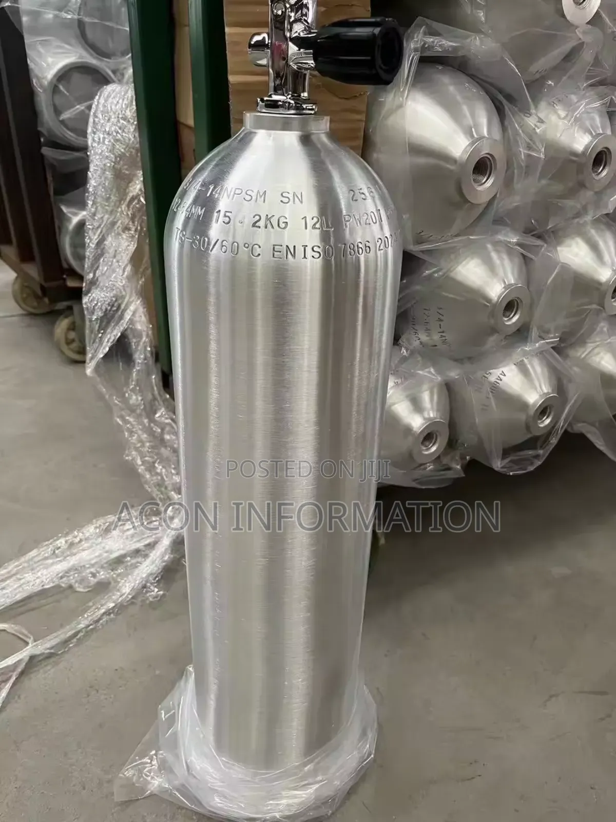 12l Scuba Diving Oxygen Tank