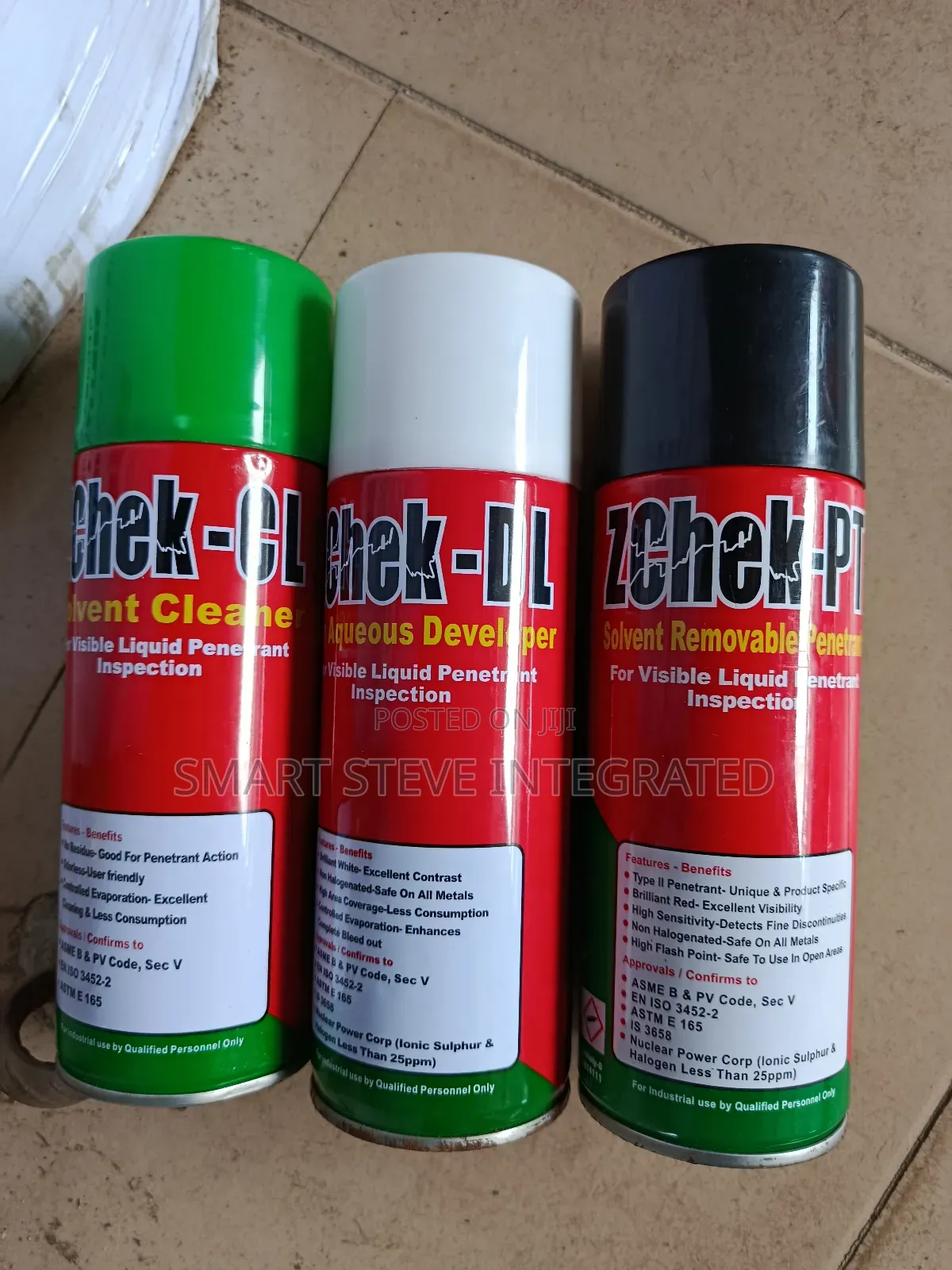 Zchek Solvent Removerable Penetrant