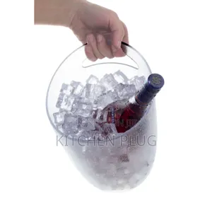Quality 3l Ice Bucket Transparent Champagne Beer Storage Barrel
