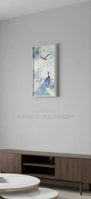 40by80cm Beautiful Art Wall Clock
- Different Designs Available