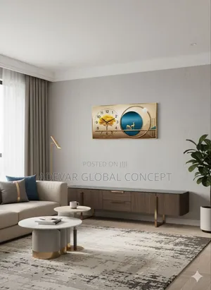 40by80cm Beautiful Art Wall Clock
- Different Designs Available